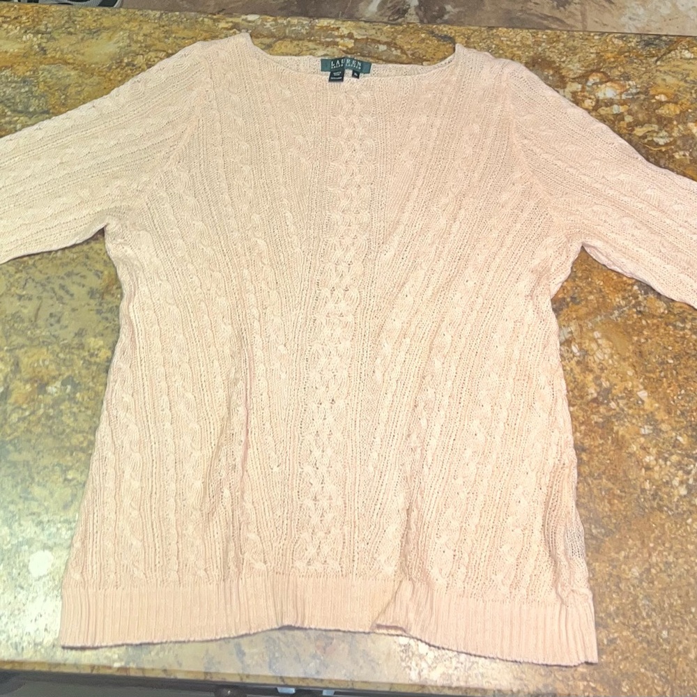 Vintage Linen Ralph Lauren Sweater